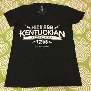 American Apparel Kick Ass Kentuckian T Shirt Sz S